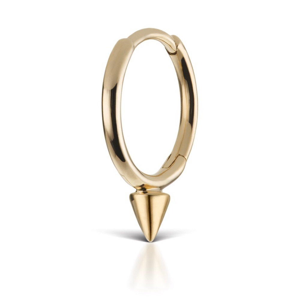 Maria Tash 9.5mm Single Spike Non-Rotating Ring